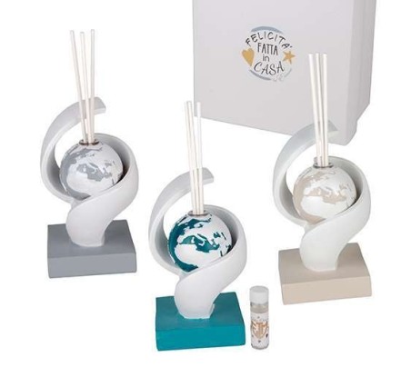3 Diffusore spirale mappamondo