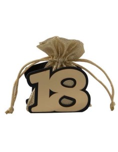 6 Sacchetti numero 18 nero