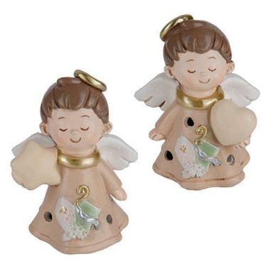 4 Statuina angelo led cresima