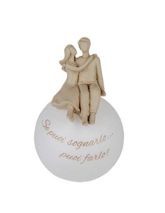 Statuina sfera sposi cm12