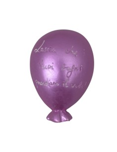 12 Magnete palloncino rosa