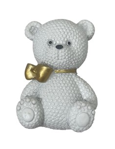 12 Magnete orso Bianco cm5