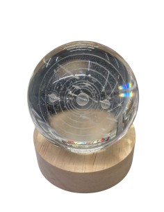 3 Statuina sfera led galassia cm7