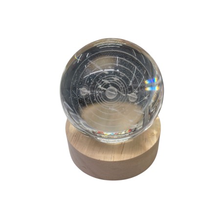 3 Statuina sfera led galassia cm7