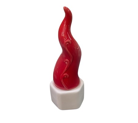 4 Statuina corno rosso cm15