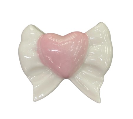12 Magnete fiocco rosa