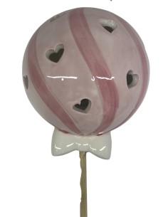 2 Diffusore candy led rosa