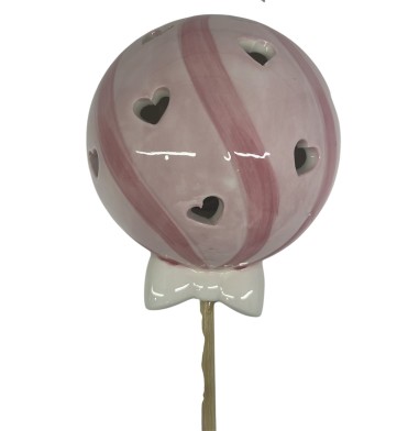 2 Diffusore candy led rosa
