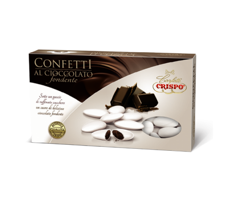 Confetti al Cioccolato Fondente Bianchi