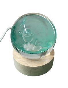 Statuina sfera led calice comunione cm8