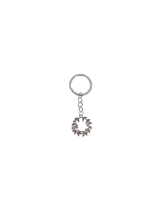 12 Portachiavi corona d'alloro cm3