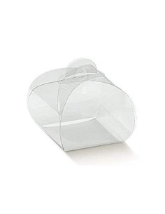 10 Scatole tortina pvc 8x8x10