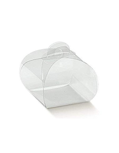 10 Scatole tortina pvc 8x8x10