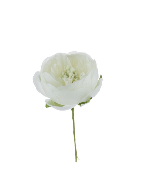 12 Fiore decorativo panna