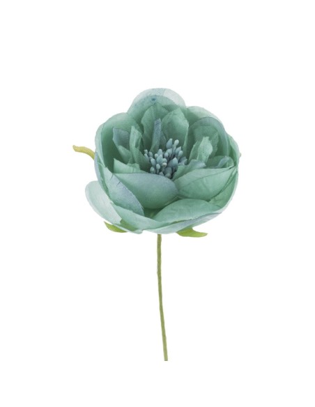 12 Fiore decorativo petrolio