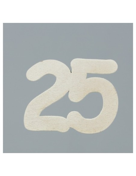24 Applicazione numero 25 bianco