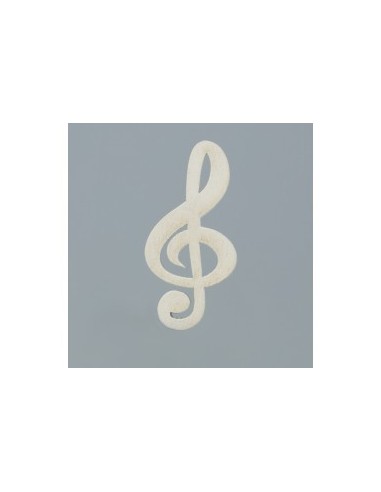 24 Applicazione nota musicale bianco