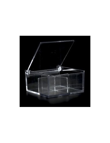 6 Scatole plexiglass 8x8x4