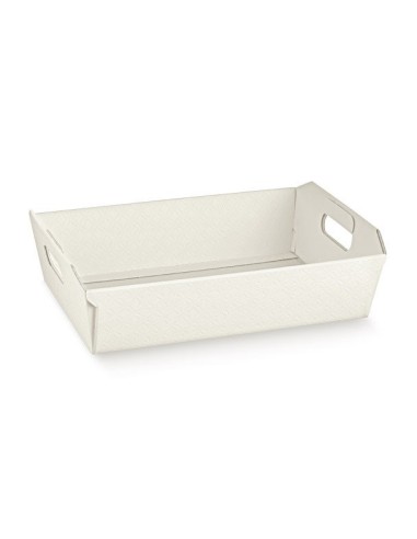 Vassoio bianco cm40