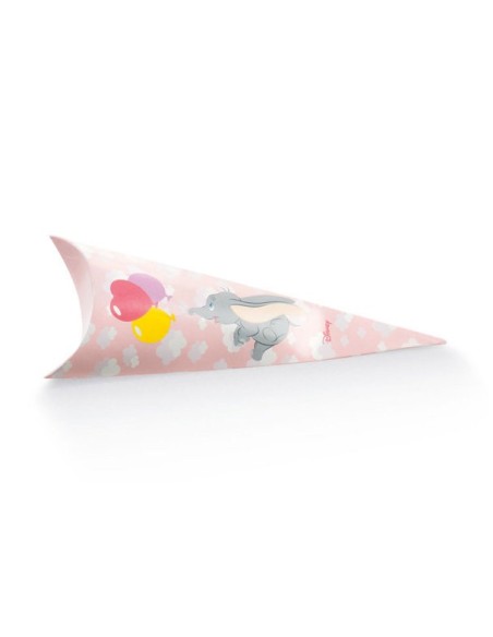 10 Scatole cono busta dumbo rosa
