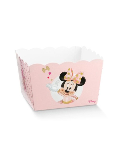 Scatola vaso minnie ballerina 7x7x7