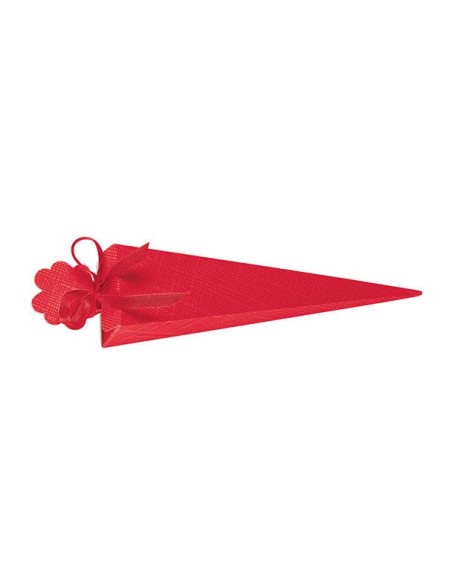 10 Scatole cono rosso