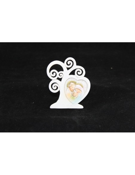 12 Magnete albero con sacra famiglia