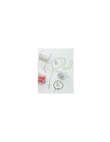 12 Collana rosario con cuori