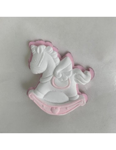 24 Gesso unicorno rosa
