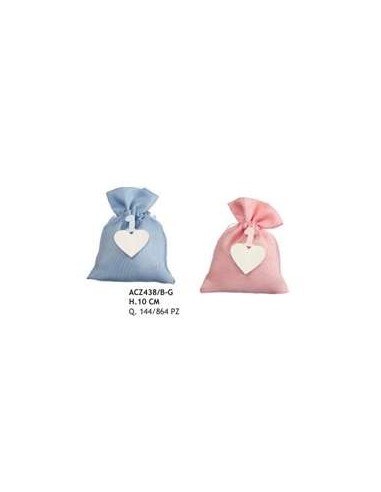 24 Sacchetti con numero 1 rosa