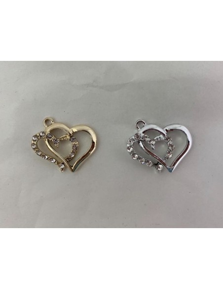 24 Ciondolo cuore oro