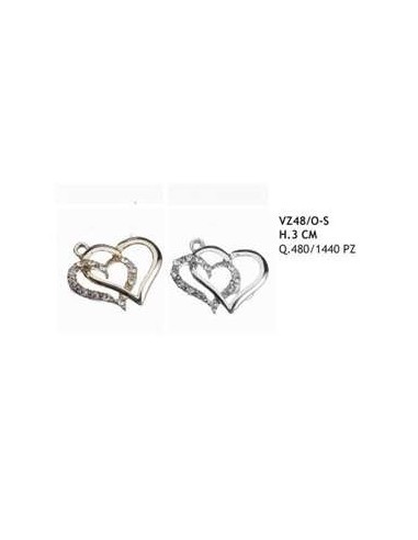24 Ciondolo cuore argento