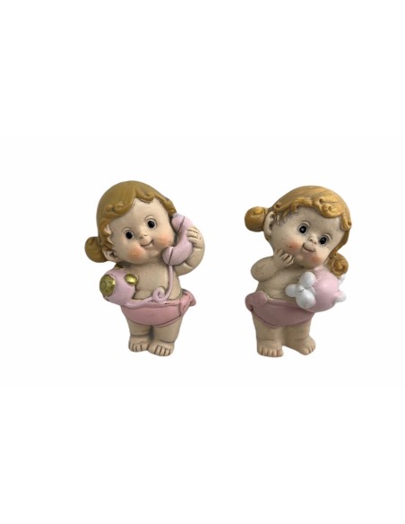 12 Magnete bimba rosa