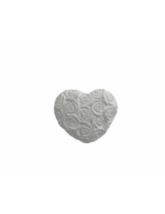 12 Gesso cuore con roselline