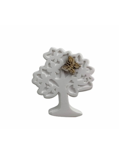 12 Gesso albero con farfalla cm5