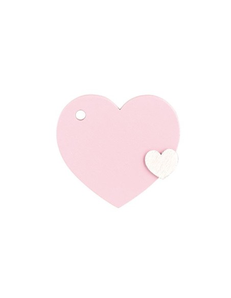 12 Applicazione cuore rosa