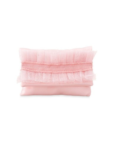 12 Sacchetti poscet con tulle rosa