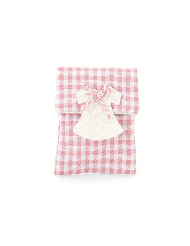 12 Sacchetti bustina rosa