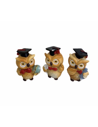 12 Statuina gufo laurea