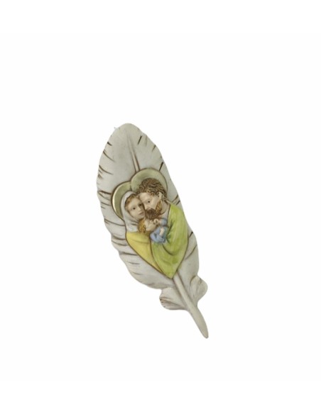 12 Magnete piuma con sacra famiglia
