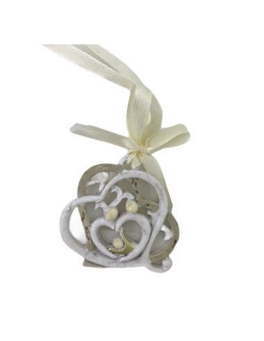 12 Magnete cuore con sacra famiglia