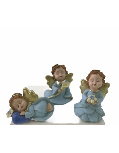 12 Statuina angelo celeste