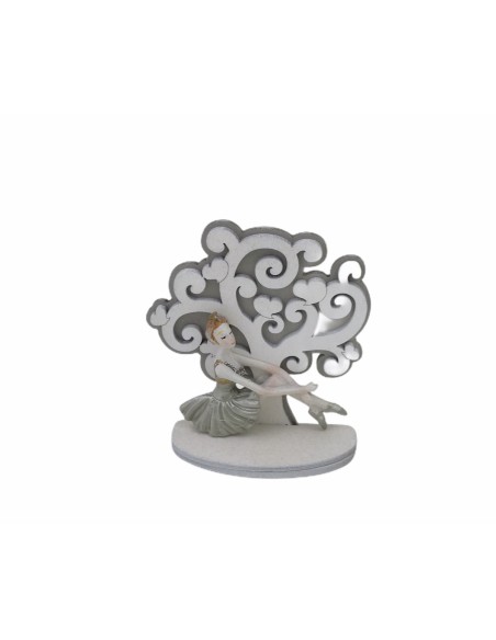 12 Statuina albero con ballerina