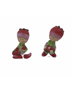 12 Statuina folletto bimbo cm6