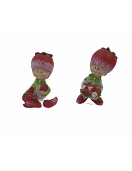 12 Statuina folletto bimbo cm6