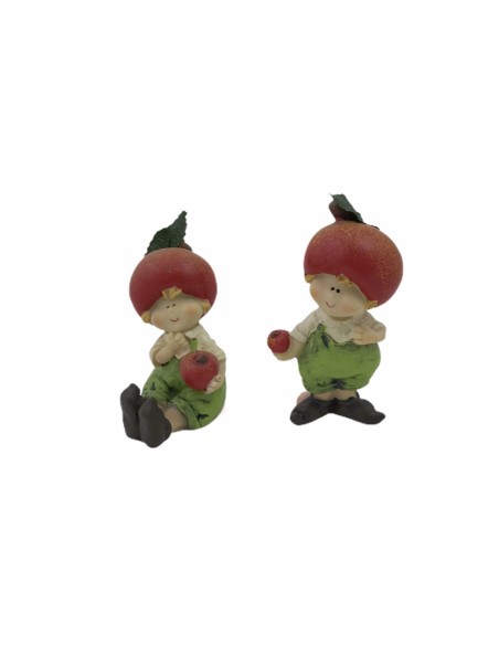 12 Statuina folletto bimbo cm5