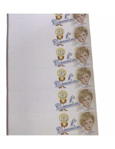 50 Bigliettini bimbo comunione