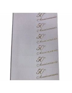 50 Bigliettini 50° anniversario
