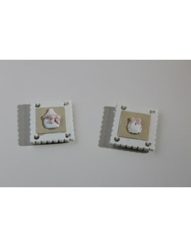 24 Magnete biberon e carrozzina rosa