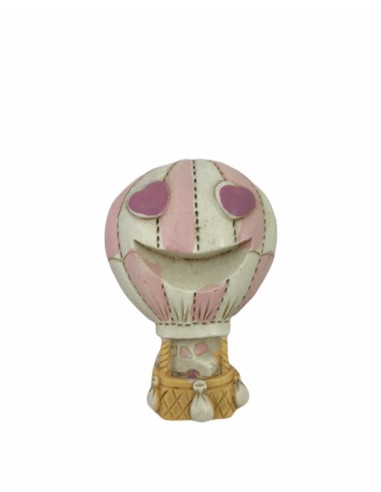 12 magnete mongolfiera rosa